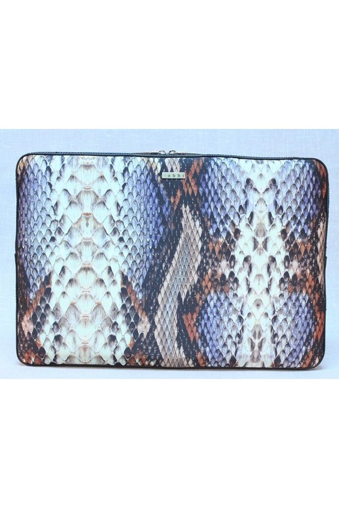 Папка для ноутбука "Цветной питон"